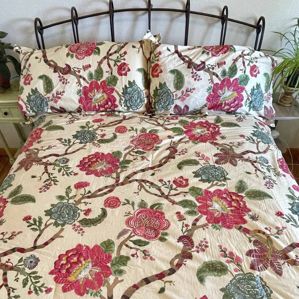 Ralph Lauren Teagan Floral King Comforter Set w 2 Shams Cottage